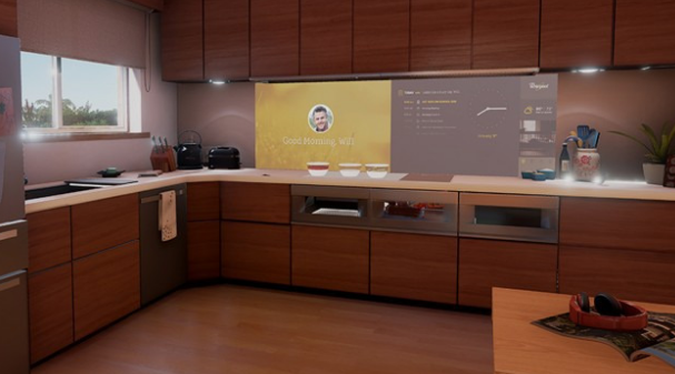 厨房智能触摸显现屏